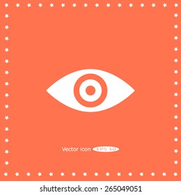 eye icon view sign