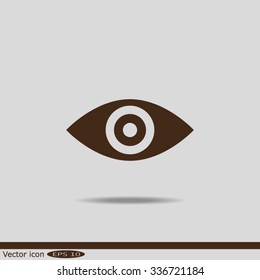 eye icon view sign