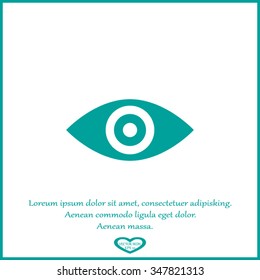 eye icon view sign
