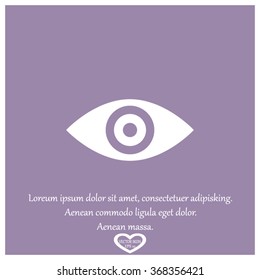 eye icon view sign