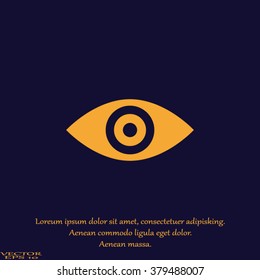 eye icon view sign