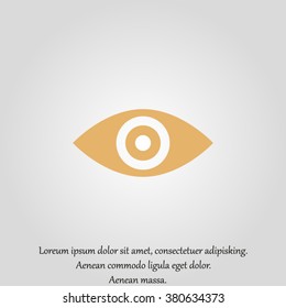 eye icon view sign