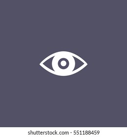 Eye icon. view sign