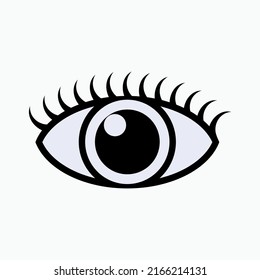 Eye Icon. View Symbol - Vector.