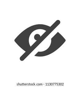 Eye Icon Visibility Symbol.