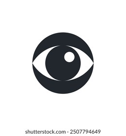 Eye icon. Visibility vision symbol template for graphic and web design collection logo vector illustration