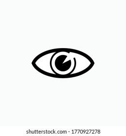 Eye Icon. Vision Symbol - Vector.