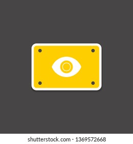 eye icon. web sign