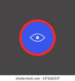 eye icon. web sign