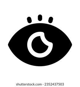 eye icon for your website, mobile, presentation, and logo design.