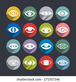 Eye icons