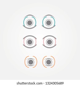 Eye icons design