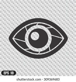 Eye icons set