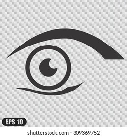 Eye icons set