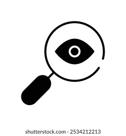 Conjunto de iconos de ojos cinco diferentes estilo Vector Ilustración de stock