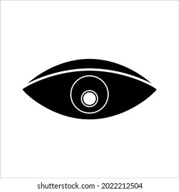 eye icons symbol vector elements for infographic web