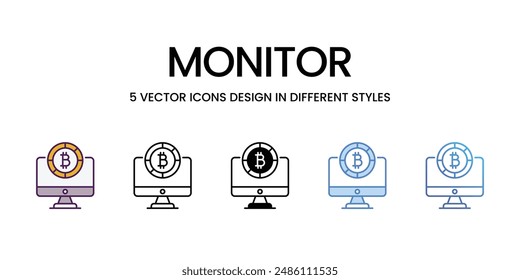 Eye Icons Vektorgrafik Set Stock Illustration.