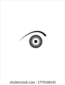 eye icon,vector best flat icon.