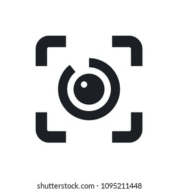 eye id vector icon