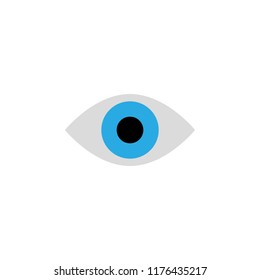eye illustration. Element of optometry icon for mobile concept and web apps. Colored eye illustration can be used for web and mobile