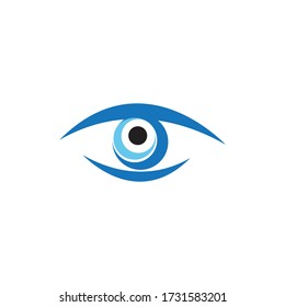 Vorlage für Eye-Illustrations-Logo