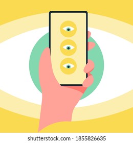 
eye illustrations to create patterns