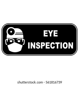Eye inspection