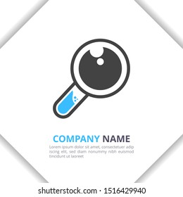 Eye Lab Logo Design icon Concept, modern for your brand, company, corporate vector template