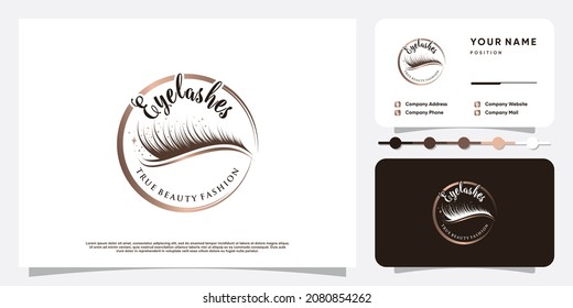 Diseño del logotipo de los ojos con concepto moderno creativo Premium Vector parte 3