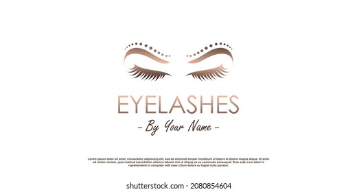 Diseño del logotipo de los ojos con concepto moderno creativo Premium Vector parte 6