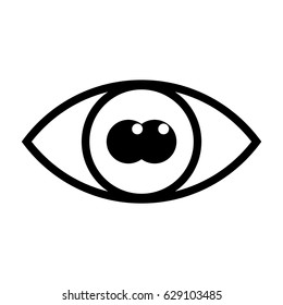 eye lemon duplex pupils beside
