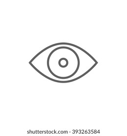 Eye Line Icon.