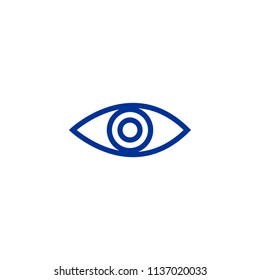 eye line vector icon
