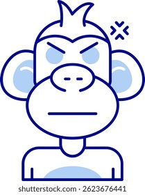 Eye Line vector Icon Design