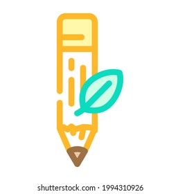 eye liner color icon vector. eye liner sign. isolated symbol illustration