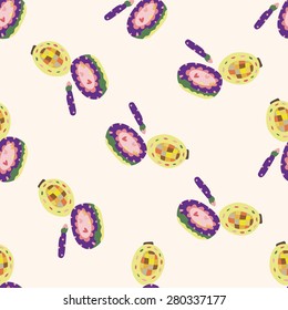 eye liner and eyeshadow , cartoon seamless pattern background