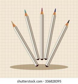 eye liner and eyeshadow theme elements vector,eps