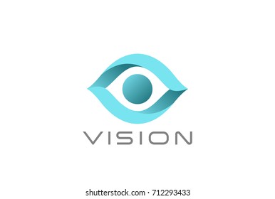 Eye Logo abstract design vector template.
Vision SPY Search Logotype concept icon.