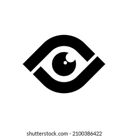 Eye Logo can be use for icon, sign, logo and etc