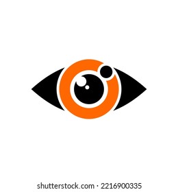 eye logo can be use for icon, sign, logo and etc