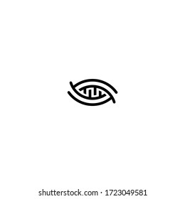 eye logo design concept, icon logo, logotype