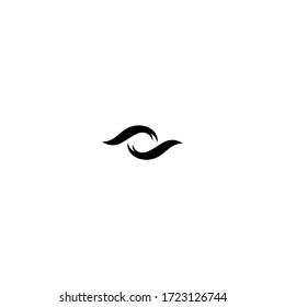 eye logo design concept, icon logo, symbol