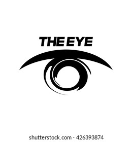 Eye Logo design. Creative Vision concept.