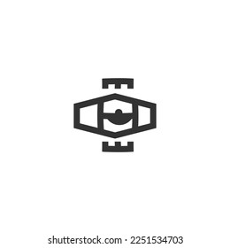 Eye logo design icon template