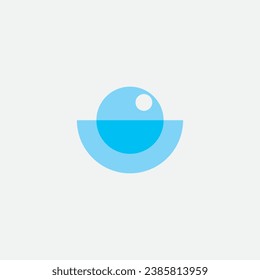 Eye logo design illustration vector template