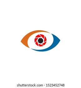 Eye logo design inspiration vector template