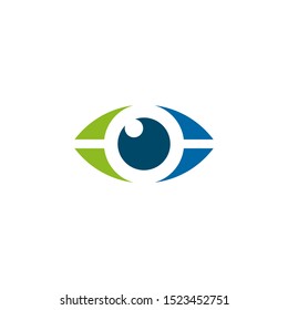 Eye logo design inspiration vector template