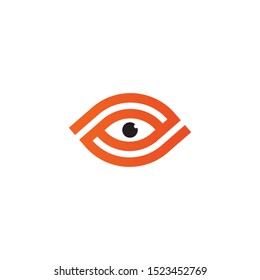 Eye logo design inspiration vector template