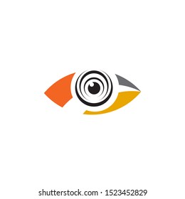 Eye logo design inspiration vector template