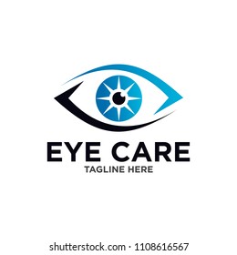 eye logo design template